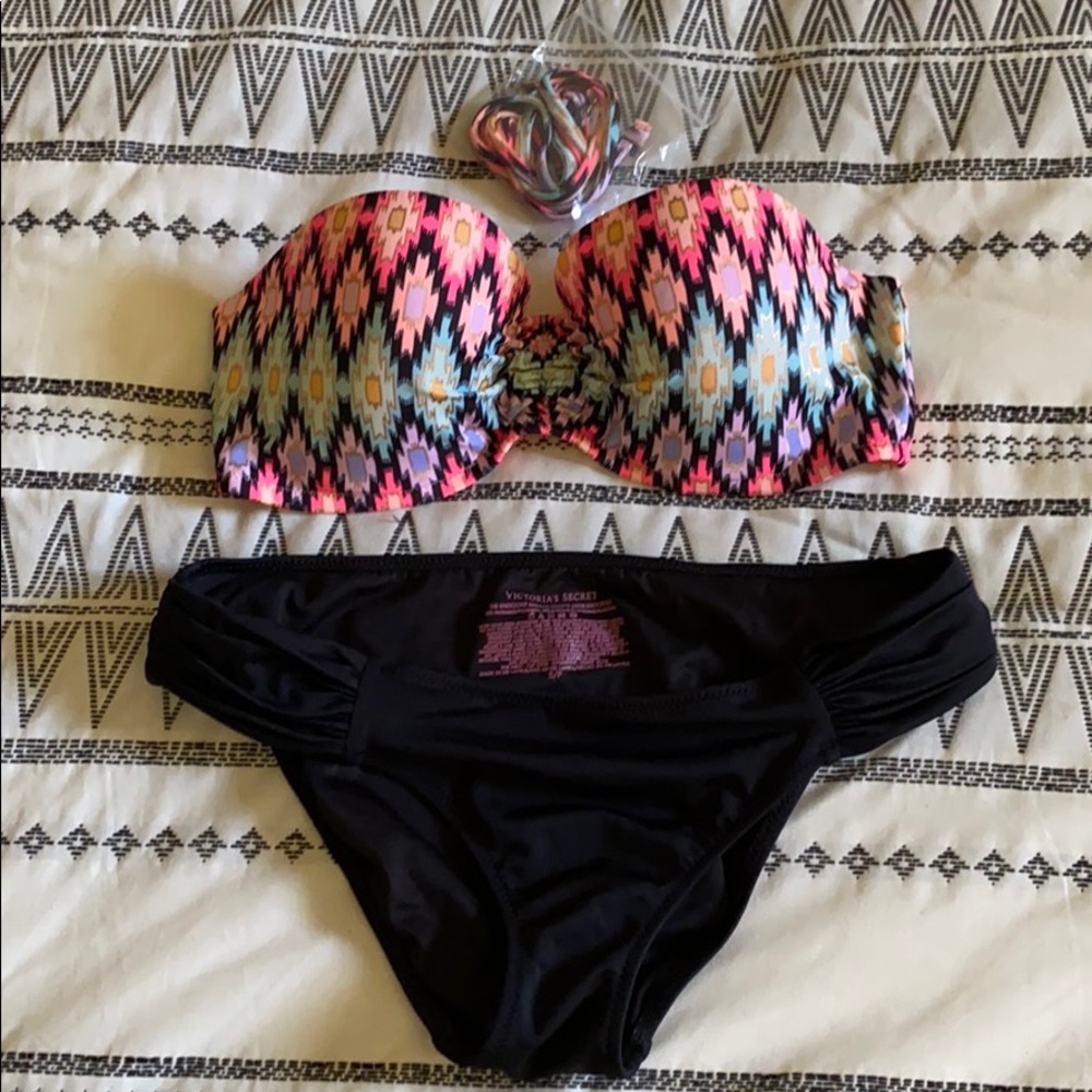 Victoria’s Secret two piece strapless swimsuit